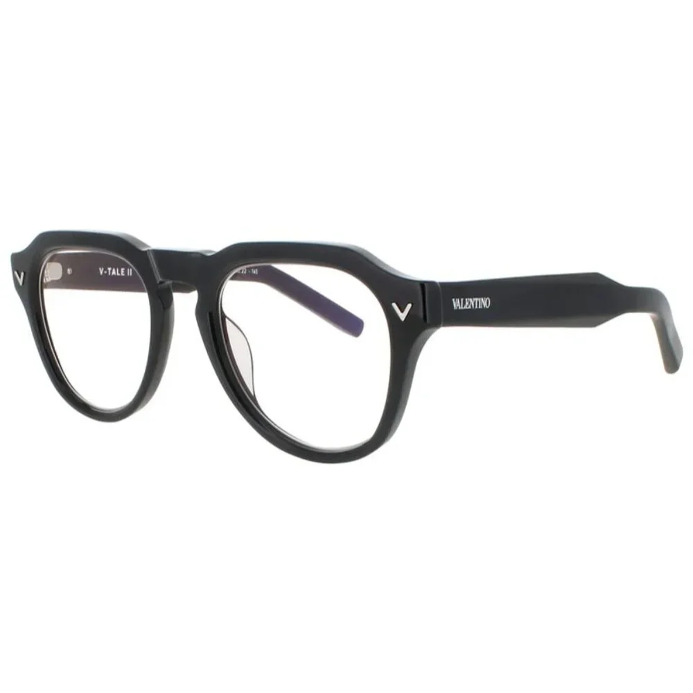 NWT VALENTINO EYEGLASSES UNISEX BLACK EYEWEAR
